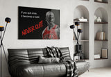 Michael Jordan Glass Wall Art