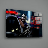 Joker Glass Wall Art