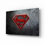 Superman Glass Wall Art