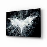 Batman and Gotham City Glass Wall Art