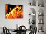 Bruce Lee Glass Wall Art