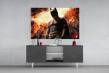 Batman and Gotham City Glass Wall Art