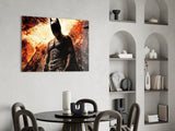 Batman and Gotham City Glass Wall Art