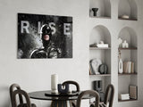 Batman Rise Glass Wall Art