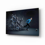 Christiano Ronaldo Glass Wall Art