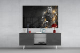 Christiano Ronaldo Glass Wall Art