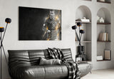 Christiano Ronaldo Glass Wall Art