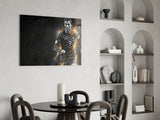 Christiano Ronaldo Glass Wall Art