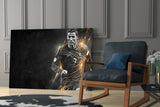 Christiano Ronaldo Glass Wall Art