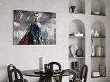 Superman Glass Wall Art