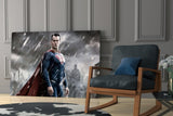 Superman Glass Wall Art