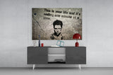 Fight Club - Your Life Glass Wall Art