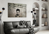 Fight Club - Your Life Glass Wall Art