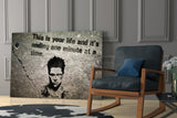 Fight Club - Your Life Glass Wall Art