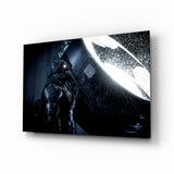 Batman Call Glass Wall Art