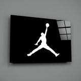 Air Jordan Glass Wall Art