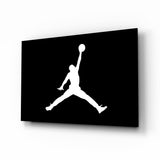 Air Jordan Impression sur verre