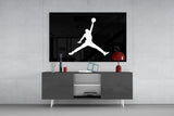 Air Jordan Glass Wall Art