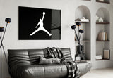 Air Jordan Glass Wall Art