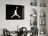 Air Jordan Glass Wall Art