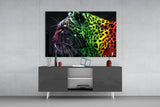 Leopard Glass Wall Art