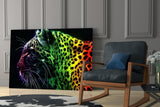 Leopard Glass Wall Art