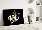 Los Angeles Lakers Glass Wall Art