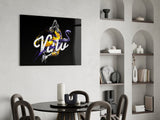 Los Angeles Lakers Glass Wall Art