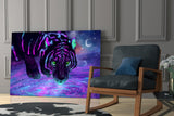 Tiger Glass Wall Art