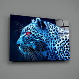 Leopard Glass Wall Art