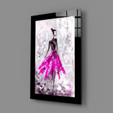 Ballerina Glass Wall Art