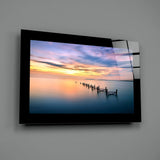 Sunset Glass Wall Art