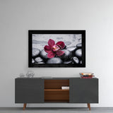 Orchid Glass Wall Art