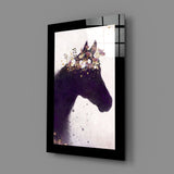 Horse Glass Wall Art