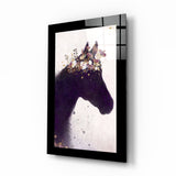 Cheval Impression Sur Verre