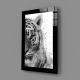 Tiger Glass Wall Art