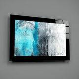 Blue and Blue Glass Wall Art