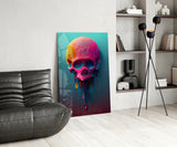 Melt of the Skull Glass Art || Designer's Collection