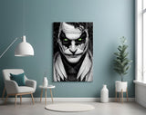 Joker Glass Art || Designer's Collection