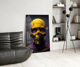 Skull Glass Art || Designer's Collection