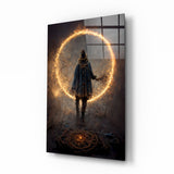 Circle Glass Wall Art || Designer Collection