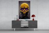 Skull Glass Art || Designer's Collection