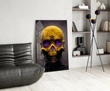 Skull Glass Art || Designer's Collection