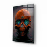 Skull Glass Art  || Designer Collection