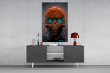 Skull Glass Art || Designer's Collection