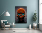 Skull Glass Art || Designer's Collection