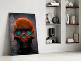 Skull Glass Art || Designer's Collection