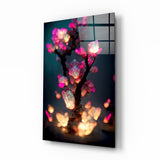 Fire Blooms Glass Art || Designer's Collection