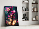 Fire Blooms Glass Art || Designer's Collection