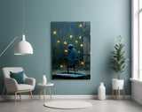 Star Rain Glass Art || Designer's Collection